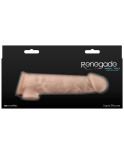 Cover per pene NS Novelties Renegade Carne 18,6 x 4,3 x 5,5 cm