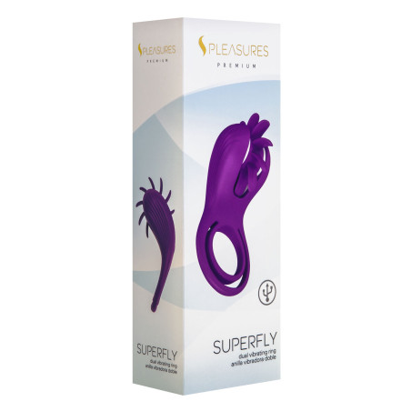 Anello Fallico Vibraring S Pleasures Lilla