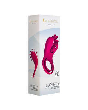 Anello Fallico Vibraring S Pleasures Rosa