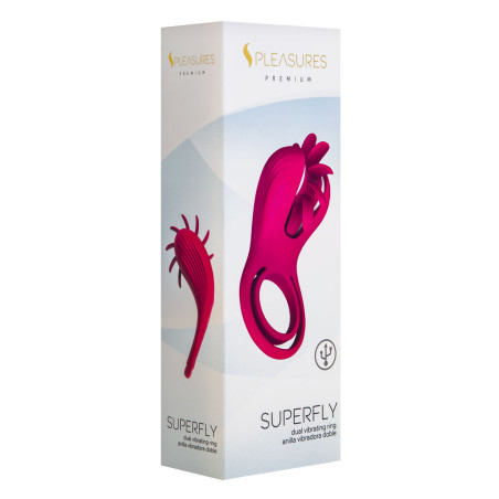 Anello Fallico Vibraring S Pleasures Rosa
