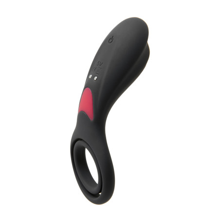Anello Fallico Vibraring S Pleasures Nero
