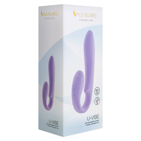 Vibratore Doppia Stimolazione S Pleasures Lavanda