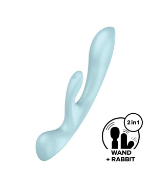 Vibratore per il Punto-G Satisfyer Azzurro