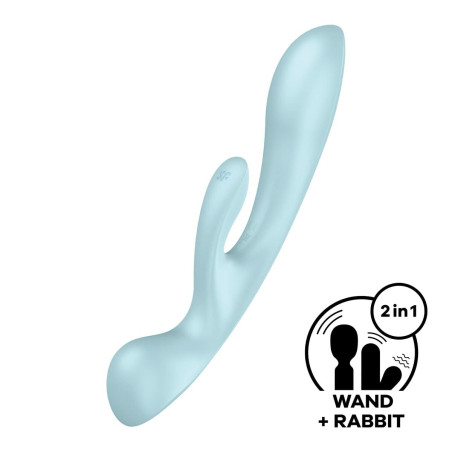 Vibratore per il Punto-G Satisfyer Azzurro