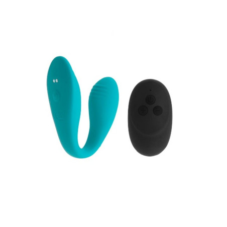 Vibratore Doppia Stimolazione S Pleasures Turchese