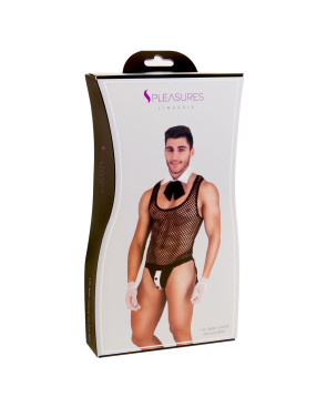 Costume Erotico S Pleasures Bianco Taglia unica