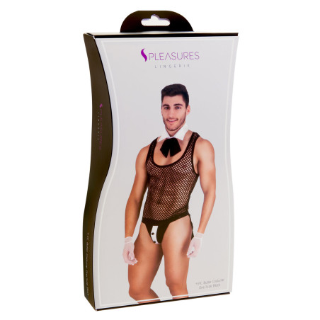 Costume Erotico S Pleasures Bianco Taglia unica