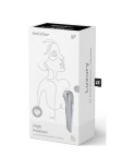 Succhia Clitoride Satisfyer Luxury High Fashion Argentato