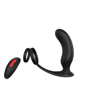 Vibratore Anale Dream Toys Essentials P-Pleaser Nero