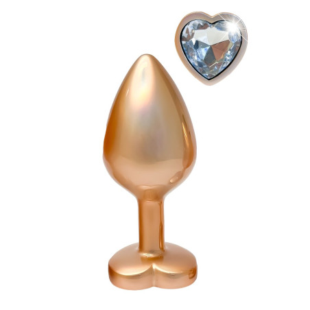 Plug Anale Dream Toys Gleaming Love Dorato