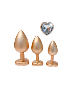 Plug Anale Dream Toys Gleaming Love Dorato