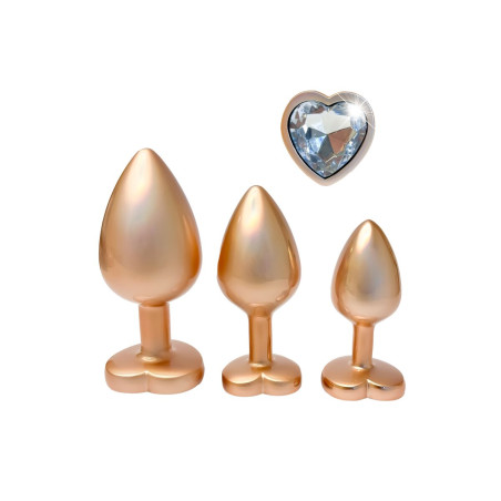 Plug Anale Dream Toys Gleaming Love Dorato