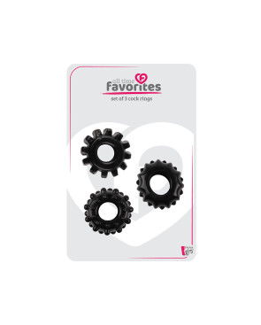 Anelli Fallici Dream Toys All Time Favorites Nero