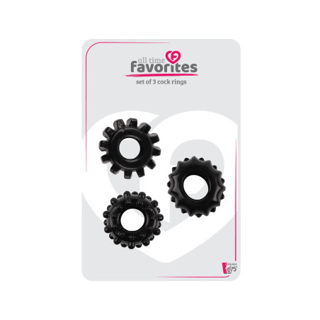 Anelli Fallici Dream Toys All Time Favorites Nero