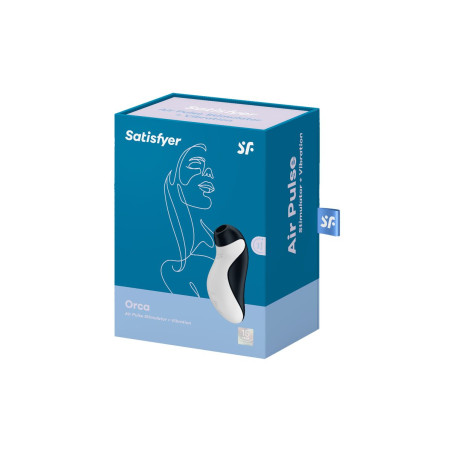 Succhia Clitoride Satisfyer Orca Bianco