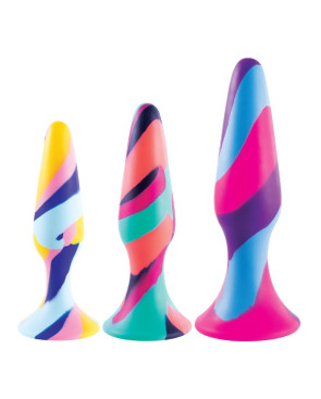 Plug Anale NMC Multicolore (12,7 cm)