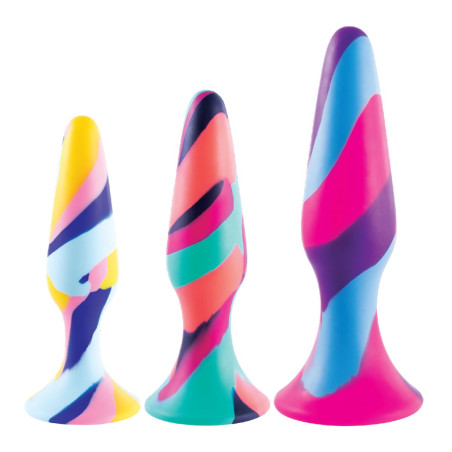 Plug Anale NMC Multicolore (12,7 cm)