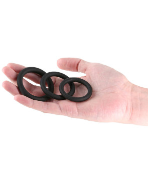 Anelli Fallici NS Novelties Renegade Nero (S) (M) (L)