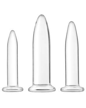 Plug Anale NS Novelties Trainer Kit 3 Pezzi (13 cm) (13,9 cm) (11,3 cm)