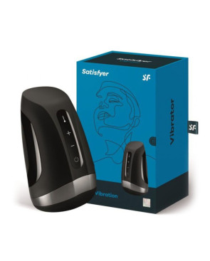Vibratore Tradizionale Men Heat Satisfyer SF-J80012 Nero