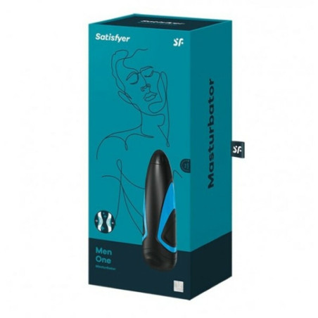 Masturbatore Satisfyer SF-EE73-636-0817 Nero Silicone 24,5 cm