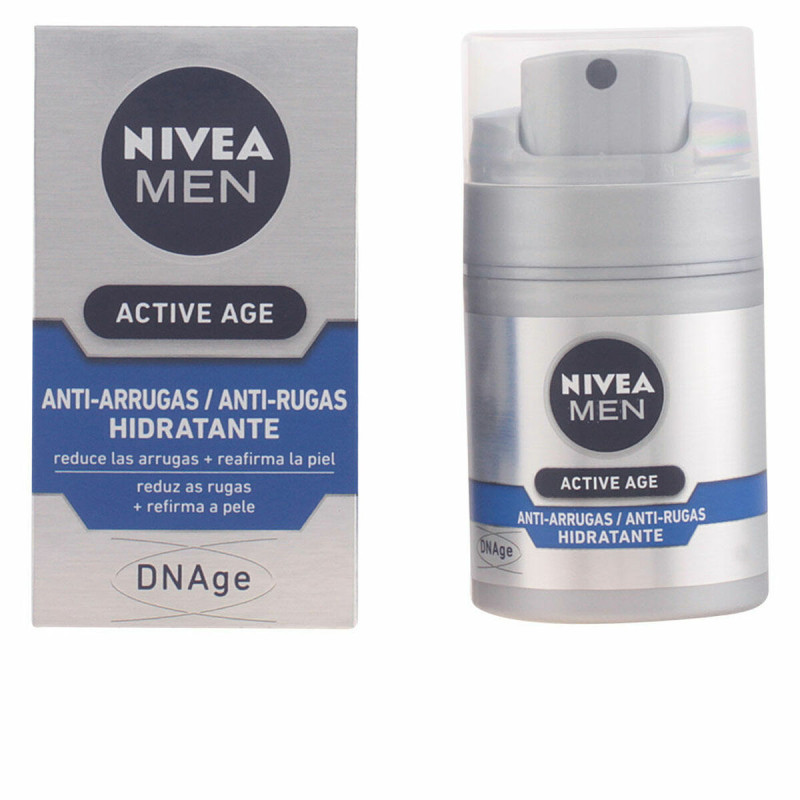 Crema Antirughe Nivea Men Active Age 50 ml Crema Antirughe Nivea Men Active Age 50 ml