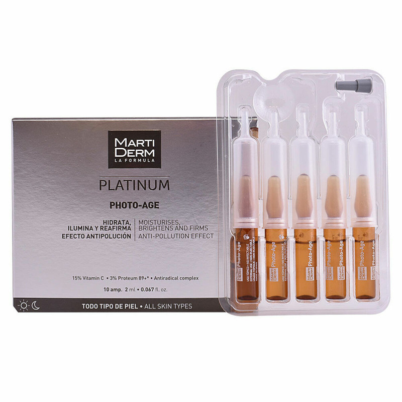 Fiale Martiderm Platinum Photo-Age Antiossidante (10 x 2 ml) Fiale Martiderm Platinum Photo-Age Antiossidante (10 x 2 ml)