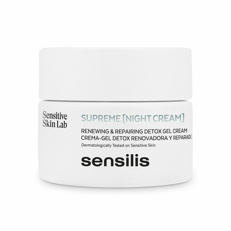 Crema Notte Antirughe Sensilis Supreme Real Detox 50 ml Crema Notte Antirughe Sensilis Supreme Real Detox 50 ml