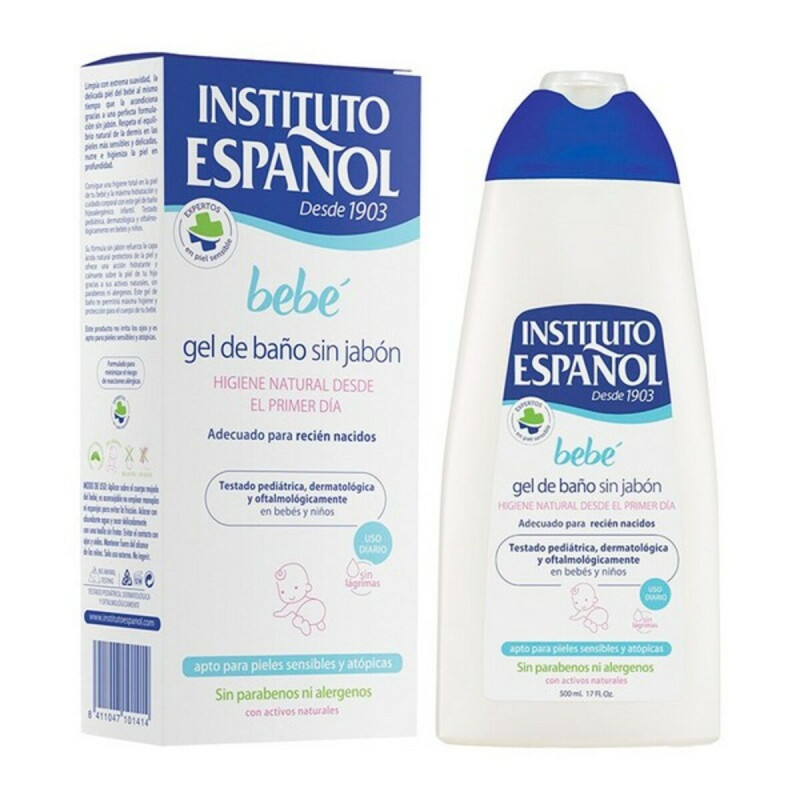 Gel Doccia Senza Sapone Bebé Instituto Español Bebe (500 ml) 500 ml Gel Doccia Senza Sapone Bebé Instituto Español Bebe (500 ml) 500 ml