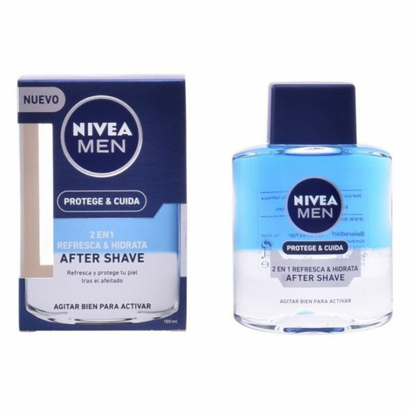 Lozione Dopobarba Men Nivea Men Protege Cuida (100 ml) 100 ml Lozione Dopobarba Men Nivea Men Protege Cuida (100 ml) 100 ml