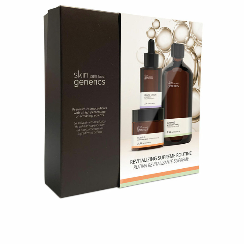 Set Cosmetica Unisex Skin Generics Revitalizing Supreme Routine 3 Pezzi Set Cosmetica Unisex Skin Generics Revitalizing Supreme Routine 3 Pezzi