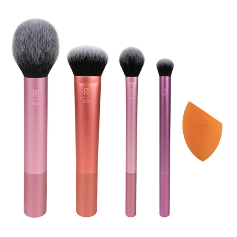 Set di Pennelli per il Trucco Makeup Must Real Techniques 1786 (5 pcs) 5 Pezzi Set di Pennelli per il Trucco Makeup Must Real Techniques 1786 (5 pcs) 5 Pezzi