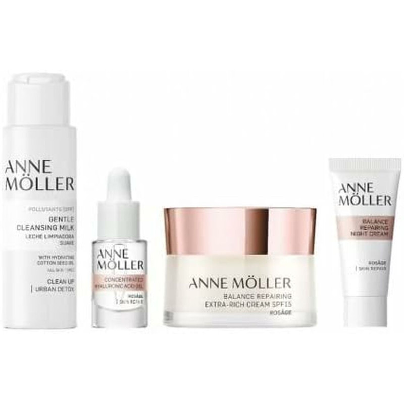 Set Cosmetica Unisex Anne Möller Rosâge Balance Extra-Rich Repairing Cream 4 Pezzi Set Cosmetica Unisex Anne Möller Rosâge Balance Extra-Rich Repairing Cream 4 Pezzi