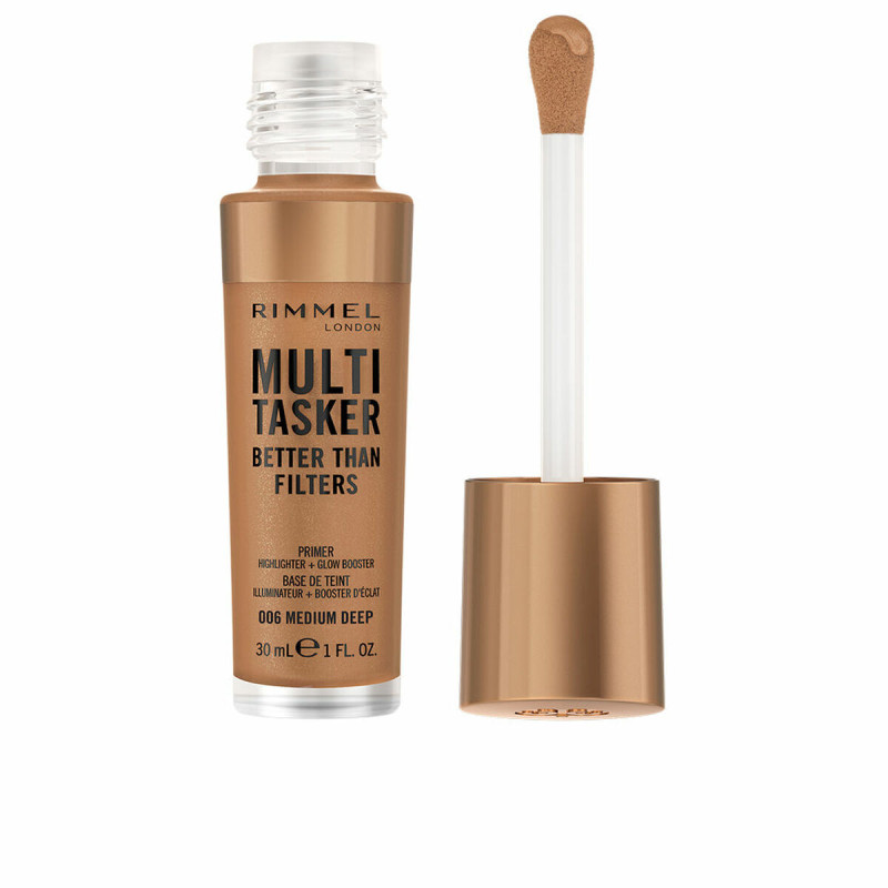 Primer trucco Rimmel London THE MULTI-TASKER Nº 006 Medium deep 30 ml Illuminante Primer trucco Rimmel London THE MULTI-TASKER Nº 006 Medium deep 30 ml Illuminante