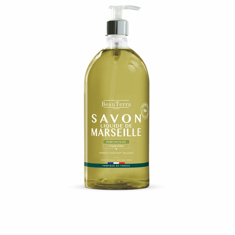 Sapone Liquido Beauterra Savon de Marseille Oliva 1 L Sapone Liquido Beauterra Savon de Marseille Oliva 1 L