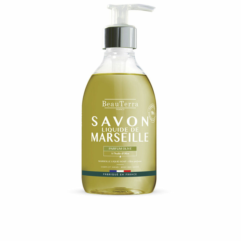 Sapone Liquido Beauterra Savon de Marseille Oliva 300 ml Sapone Liquido Beauterra Savon de Marseille Oliva 300 ml
