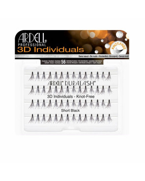 Ciglia Finte 3D Short Black Ardell Pestañas Postizas D Individuales
