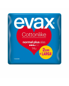 Assorbenti Normali senza Ali Evax Cotton Like  Plus (14 uds)