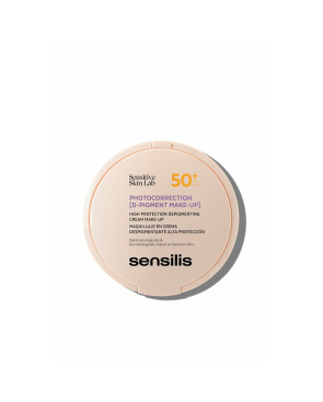 Crema Idratante Effetto Trucco Sensilis Photocorrection [D-Pigment Make-Up] Nº 02 Spf 50 10 g