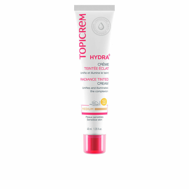 Crema Illuminante Topicrem Hydra+ Medio Spf 50 40 ml Crema Illuminante Topicrem Hydra+ Medio Spf 50 40 ml