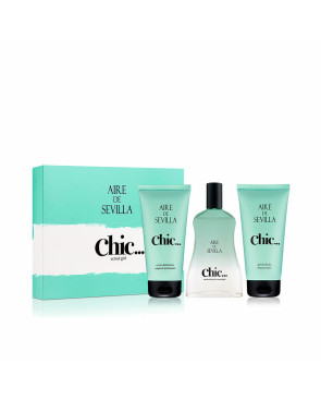 Cofanetto Profumo Donna Aire Sevilla AIRE DE SEVILLA CHIC... EDT 3 Pezzi