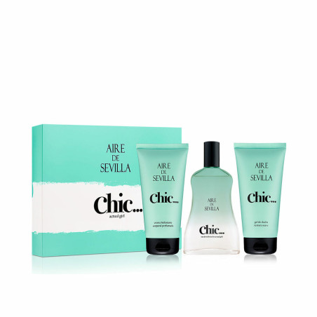 Cofanetto Profumo Donna Aire Sevilla AIRE DE SEVILLA CHIC... EDT 3 Pezzi