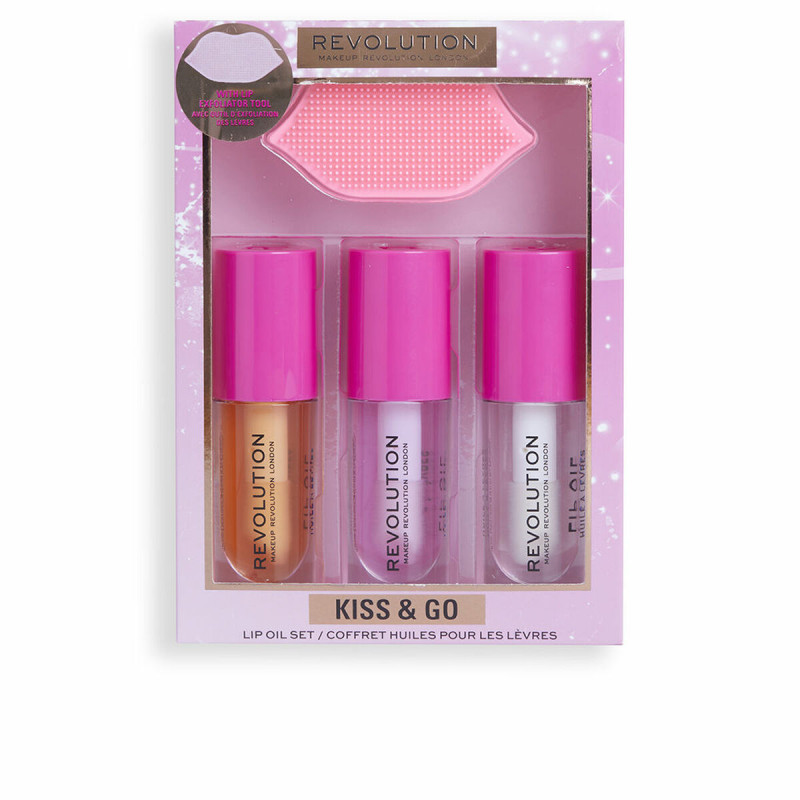 Set da Trucco Revolution Make Up Kiss & Go 4 Pezzi Set da Trucco Revolution Make Up Kiss & Go 4 Pezzi