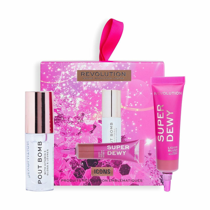 Set da Trucco Revolution Make Up Icons 2 Pezzi Set da Trucco Revolution Make Up Icons 2 Pezzi