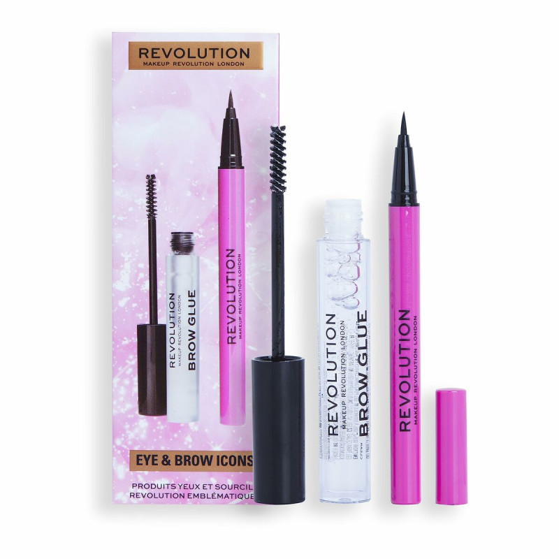 Set da Trucco Revolution Make Up Eye & Brow Icons 2 Pezzi Set da Trucco Revolution Make Up Eye & Brow Icons 2 Pezzi