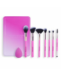 Set di Pennelli per il Trucco Revolution Make Up The Brush Edit Rosa 8 Pezzi Set di Pennelli per il Trucco Revolution Make Up The Brush Edit Rosa 8 Pezzi