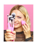 Set di Pennelli per il Trucco Revolution Make Up The Brush Edit Rosa 8 Pezzi Set di Pennelli per il Trucco Revolution Make Up The Brush Edit Rosa 8 Pezzi