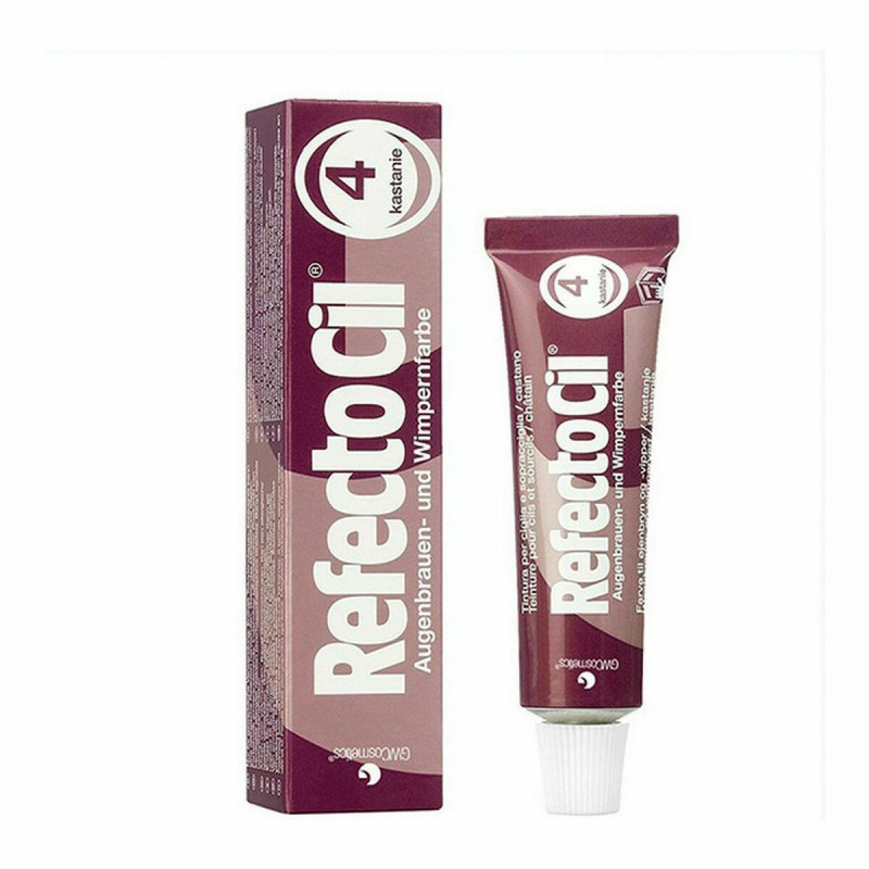 Tinta per ciglia RefectoCil Eyelash And Eyebrow Tint Nº 4 Chesthut 15 ml Tinta per ciglia RefectoCil Eyelash And Eyebrow Tint Nº 4 Chesthut 15 ml