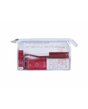 Set di Dentifricio con Spazzolino Swissdent 4 Pezzi