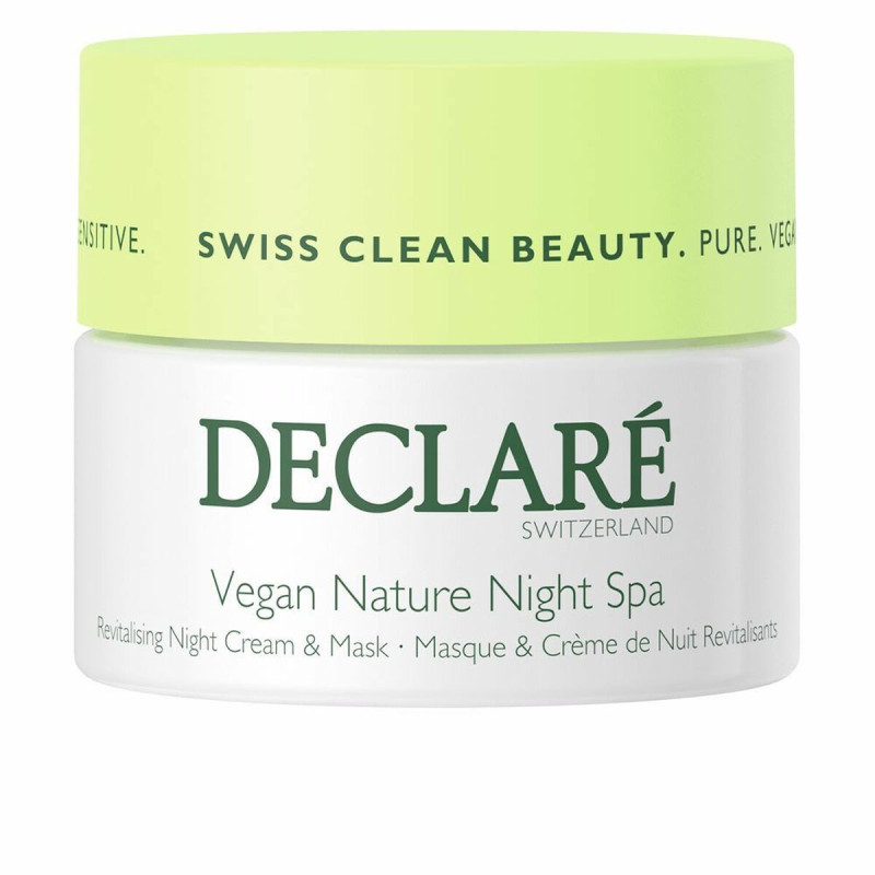 Crema Maschera Idratante e Rivitalizzante Vegan Nature Night Spa Declaré (50 ml) Crema Maschera Idratante e Rivitalizzante Vegan Nature Night Spa Declaré (50 ml)